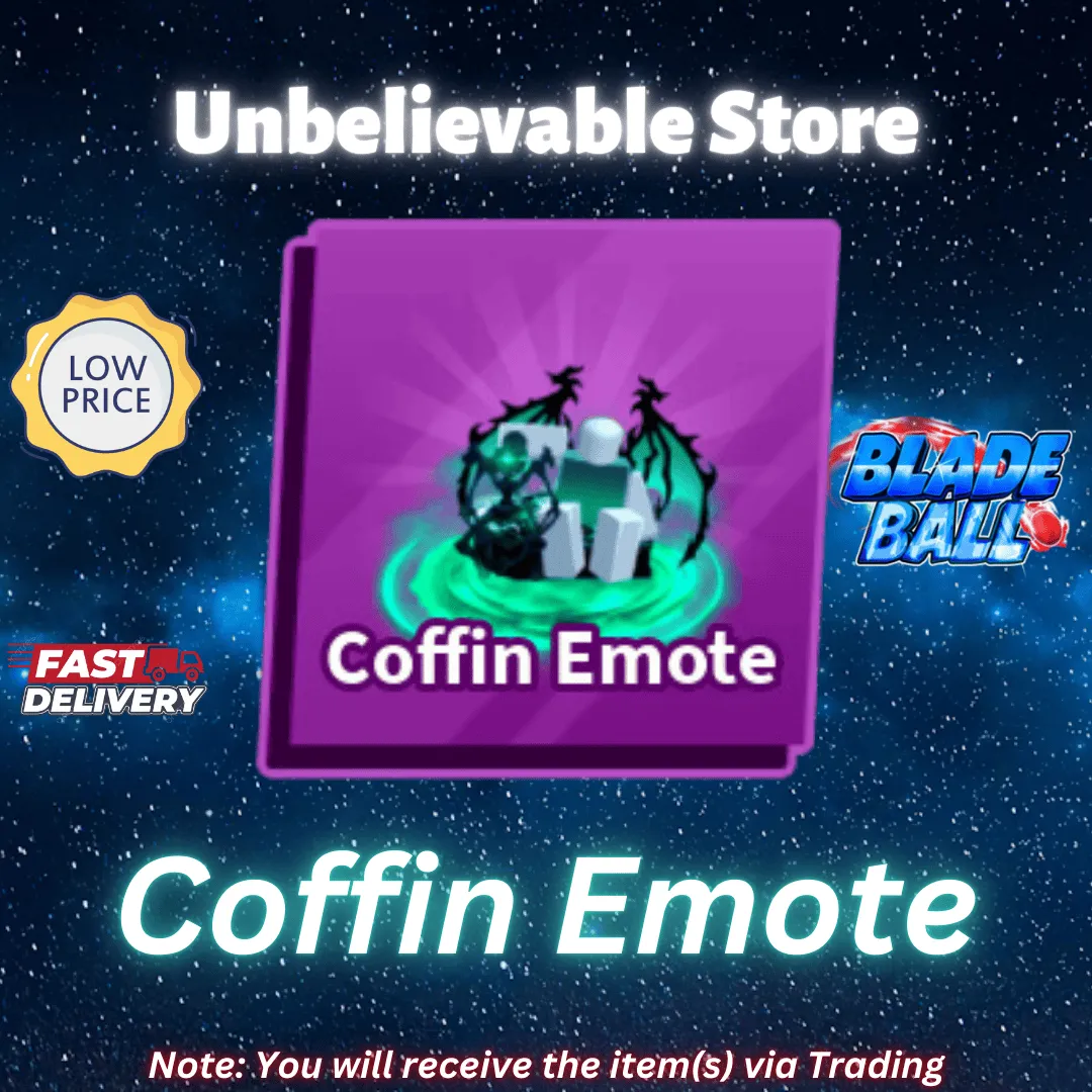 Coffin Emote | Blade Ball | Other | MI33995