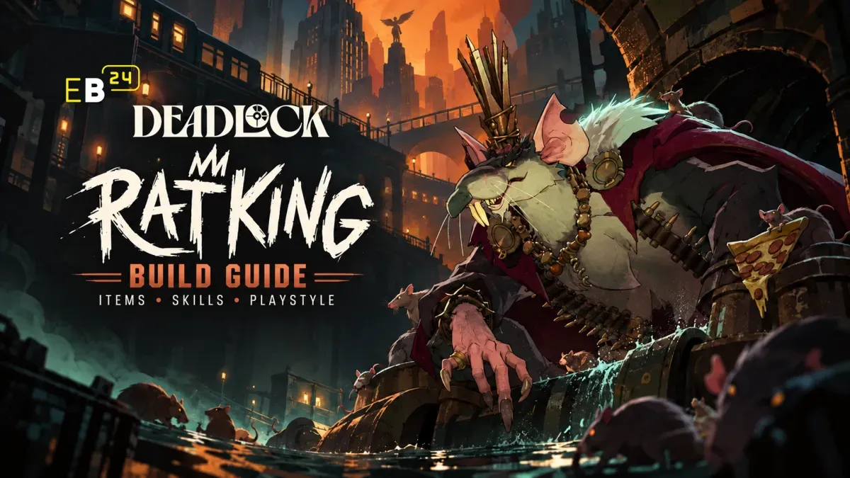 Guide du build Rat King : meilleurs objets, ordre des compétences et comment jouer le héros le plus fort de Deadlock