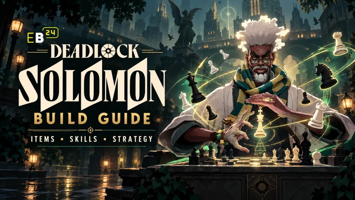 Guía de build de Solomon: mejores objetos, orden de habilidades y cómo jugar al héroe ajedrecista de Deadlock