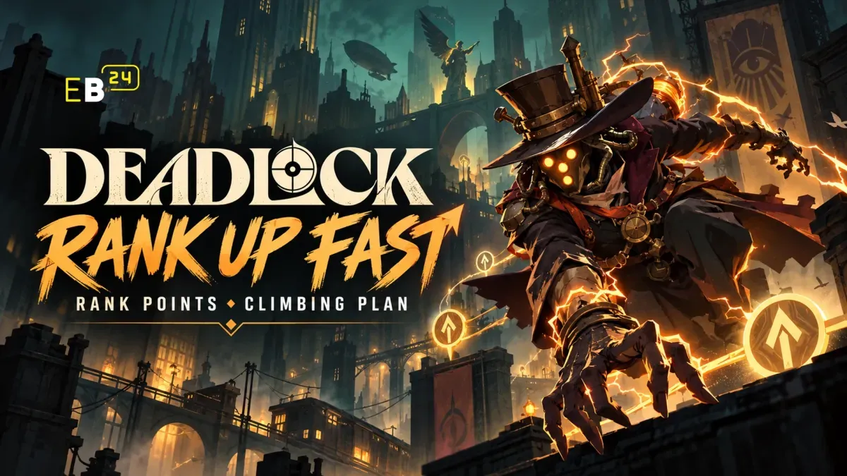 How to Rank Up Fast in Deadlock: Rank Points Math and a Climbing Plan